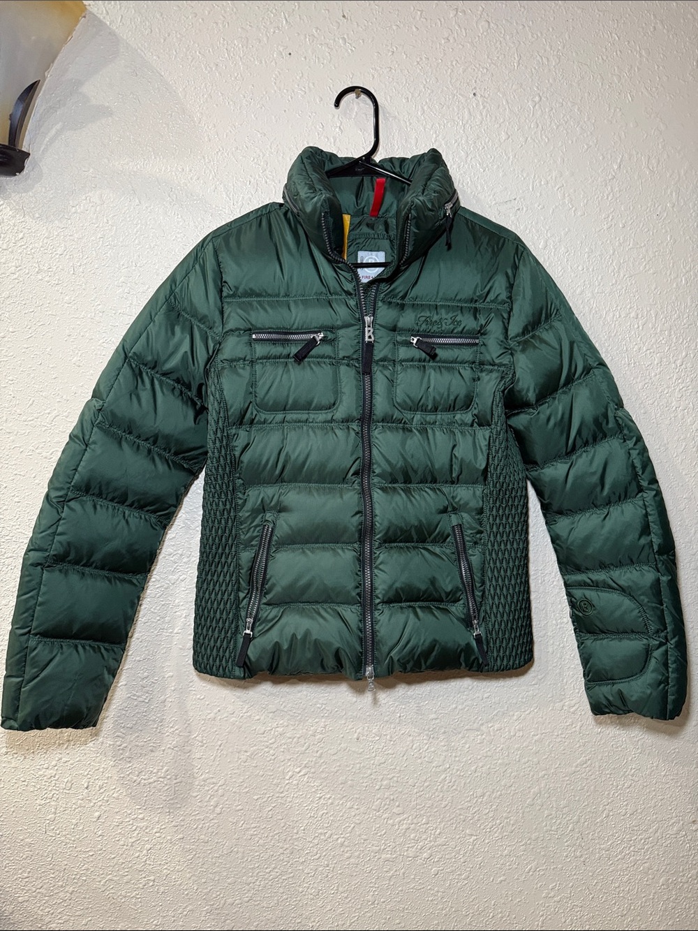 Bogner fire&Ice woman’s Quilted Puffer Jacket - Forest Green